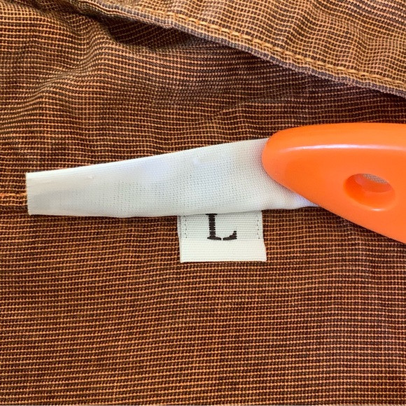 Bryn Walker Danuta Jacket Size Large 100% Tencel Lagenlook Mandarín Collar READ - Picture 7 of 13